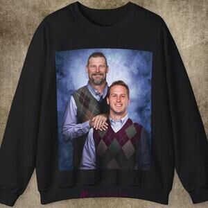 Dan Campbell And Jared Goff Detroit Lions Step Br Sweatshirt Retro